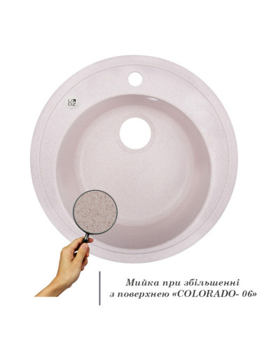 Кухонная мойка Lidz D510/200 COL-06 (LIDZCOL06D510200)