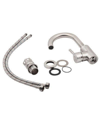 Смеситель для кухни Lidz Aria 015F2 (k35) LDARI015F2NKS34942 Nickel