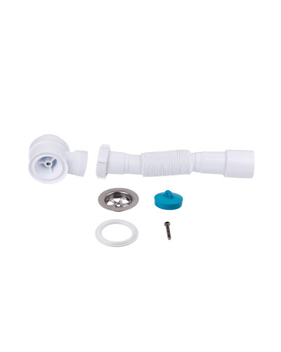 Сифон для душевого поддона Lidz (WHI) 60 04 P002 01 (выход 40/50 мм)