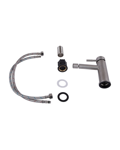 Смеситель для биде Lidz Aria 001AF (k35) LDARI001AFNKS46096 Nickel