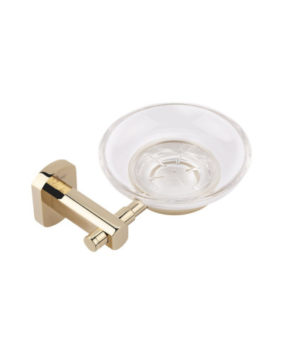 Мыльница Qtap Liberty настенная QTLIBORO1159 Gold