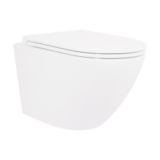 Унитаз подвесной Qtap Robin безободковый с сиденьем Soft-close QT1333046ENRW