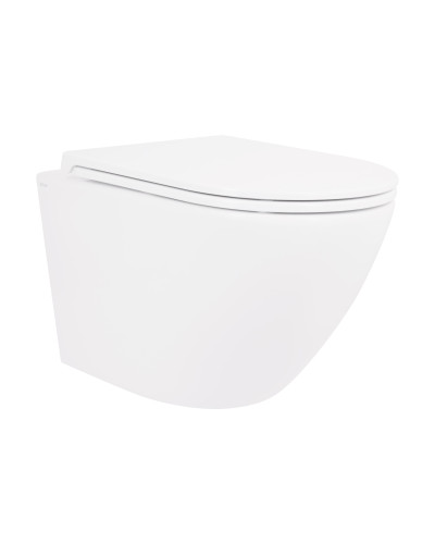 Унитаз подвесной Qtap Robin безободковый с сиденьем Soft-close QT1333046ENRW