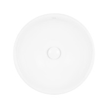 Раковина-чаша Qtap Owl 400х400х155 White с донным клапаном QT1911K53W