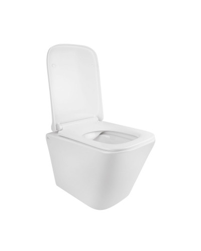 Унитаз подвесной Qtap Tern безободковый с сиденьем Soft-close QT1733052ERW