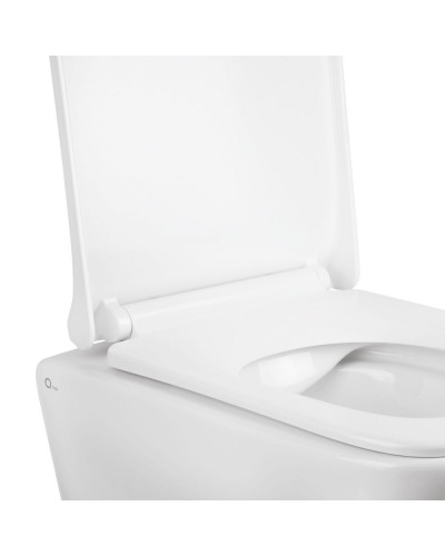Унитаз подвесной Qtap Tern безободковый с сиденьем Soft-close QT1733052ERW