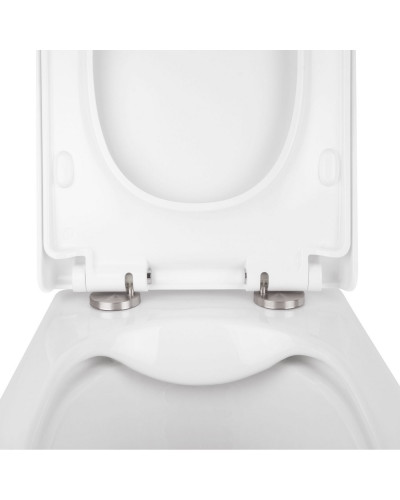 Унитаз подвесной Qtap Tern безободковый с сиденьем Soft-close QT1733052ERW