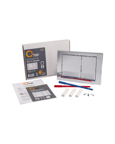 Панель смыва для унитаза Qtap Nest QT0111M06028CRM