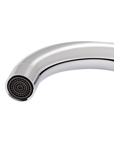 Смеситель для кухни Qtap Grand QTGRABCR007F Chrome/Black