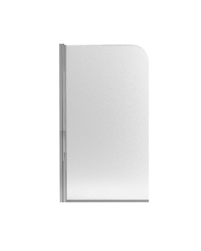 Штора на ванну Qtap Standard CRM407513APL стекло Pear 6 мм, 75х130 см, левая