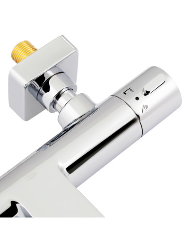 Смеситель для ванны Qtap Votice термостатический QVTC30T105GC Chrome
