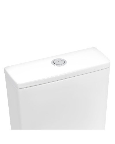 Унитаз-компакт Qtap Scorpio безободковый с сиденьем Soft-close QT14226002W