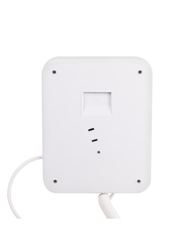 Фен с держателем Qtap Pohodli 1200 Вт QTF1200RNP White (Pobut)
