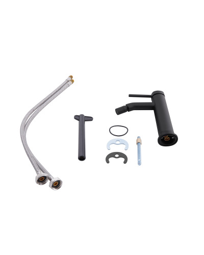 Смеситель для биде Qtap Robin QTROB2060102B Black Matt