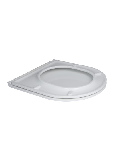 Унитаз подвесной Qtap Robin New безободковый с сиденьем Soft-close QT1333046EUQW