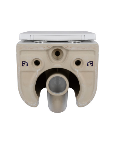 Унитаз подвесной Qtap Taurus безободковый с сиденьем Soft-close QT2433084EUQW