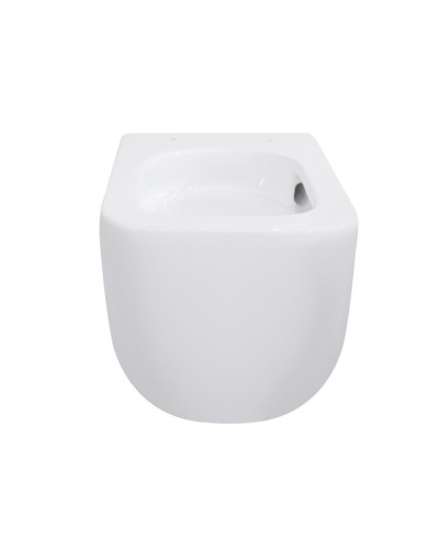 Унитаз подвесной Qtap Gemini безободковый с сиденьем Soft-close QT2533076EUQW