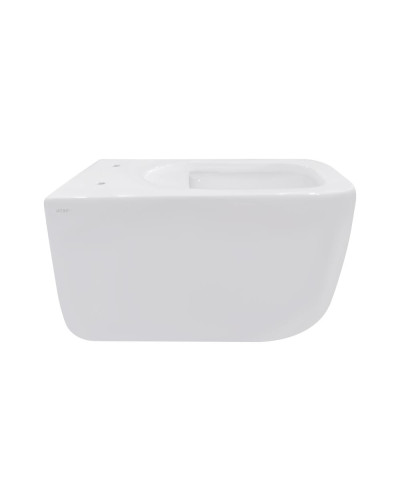 Унитаз подвесной Qtap Gemini безободковый с сиденьем Soft-close QT2533076EUQW