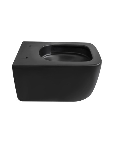 Унитаз подвесной Qtap Gemini безободковый с сиденьем Soft-close QT2533076EUQMB
