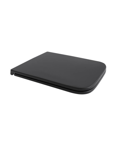 Унитаз подвесной Qtap Gemini безободковый с сиденьем Soft-close QT2533076EUQMB