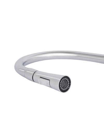 Смеситель для кухни Qtap Vlasta New с выдвижным изливом QTVLA344CRM45646 Chrome