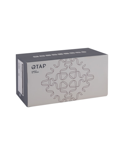 Смеситель для раковины Qtap Gemini скрытого монтажа QTGEM273BLM45694 Black Matt