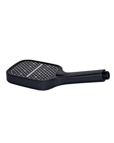 Лейка для ручного душа Qtap Rucni 260x120 мм округлая QTRUC125BLM45782 Black Matt