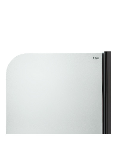 Штора на ванну Qtap Standard BLM407513APR стекло Pear 6 мм, 75х130 см, правая