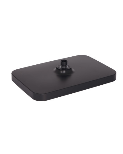 Лейка для верхнего душа Qtap Hlavova 330х220 мм прямоугольная QTHLA107BLM45945 Black Matt