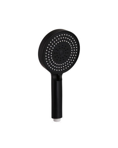 Лейка для ручного душа Qtap Rucni D 130 мм округлая QTRUC125BLM45951 Black Matt