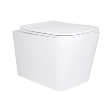 Унитаз подвесной Qtap Tern Ultra Quiet с сиденьем с сиденьем Soft-Close WHITE QT17332303AW