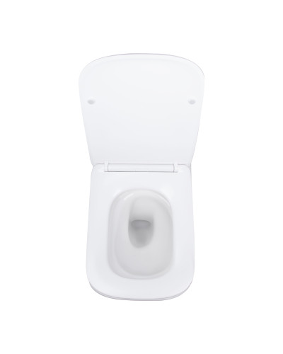 Унитаз подвесной Qtap Tern Ultra Quiet с сиденьем с сиденьем Soft-Close WHITE QT17332303AW