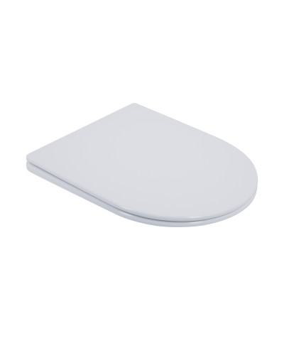 Унитаз напольный Qtap Swan Ultra Quiet с сидением Soft-close 640x360x835 мм QT16222182TW White